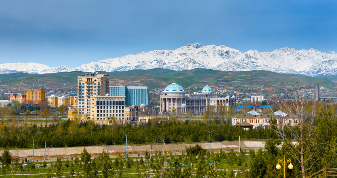 View  of  Dushanbe, Tajikistan